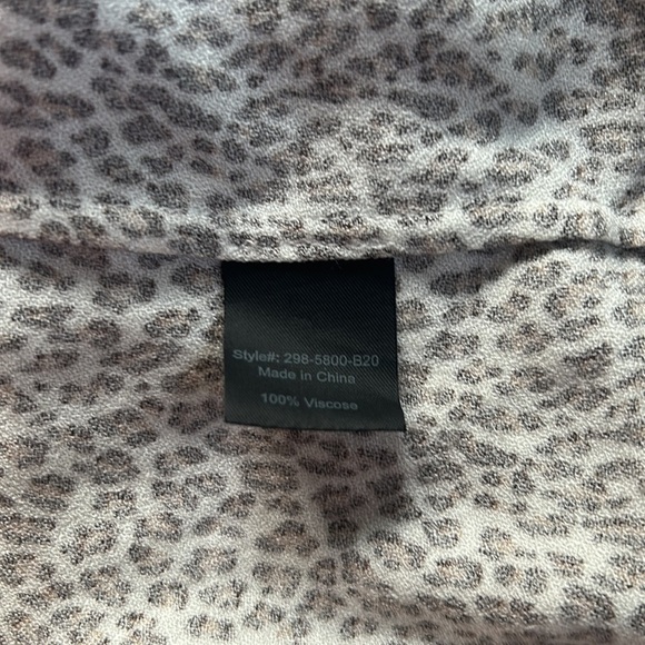 Jenni Kayne Leopard T-Shirt Dress Leopard New Size Medium - Picture 10 of 13